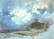 Joseph Mallord William Turner Dolbadern Castle oil